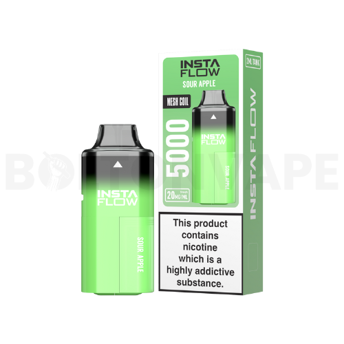 Sour Apple Instafill Instaflow 5000 Disposable Vape Kit