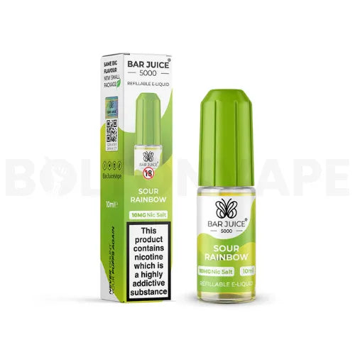 Sour Rainbow Bar Juice 5000 Nic Salt e-liquids
