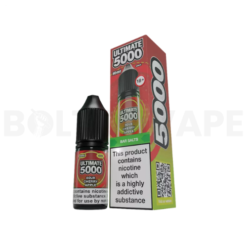 Ultimate Bar 5000 Nic Salt Vape Juice - Box of 10