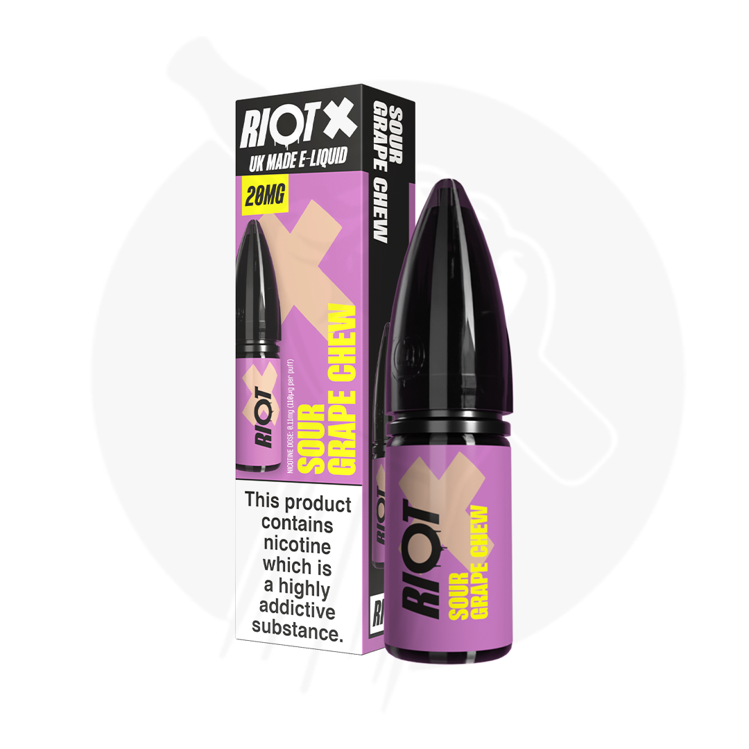 Riot X 10ml Nic Salt Vape Juice - Box of 10