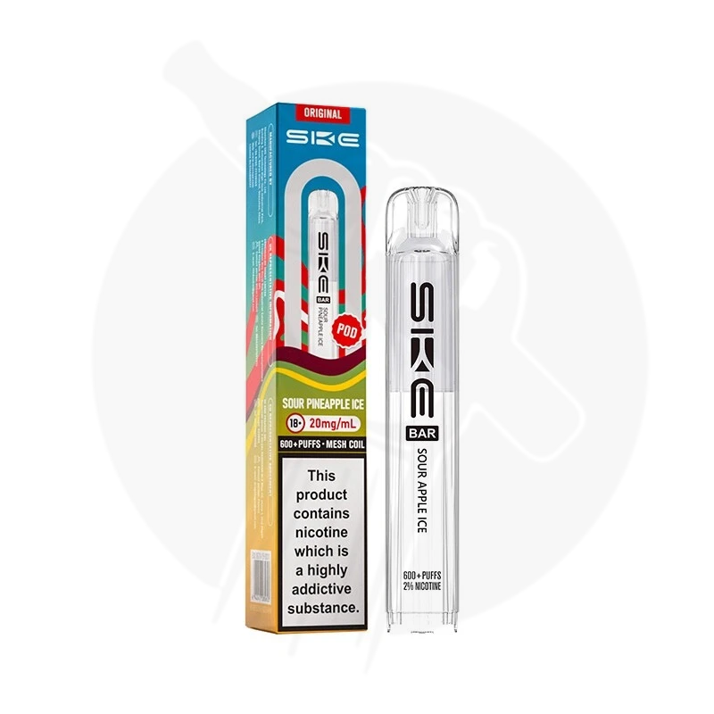 Sour Pineapple Ice Prefilled Replacement Pods By SKE Bar 600