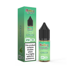 Spearmint 10ml Bar Salt Nic Salt E-Liquid By Victory Juice