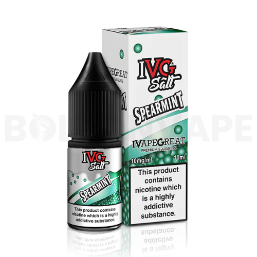 Spearmint 10ml Nicotine E-Liquid by IVG