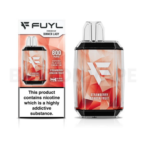 Strawberry Dragon Fruit Fuyl by Dinner Lady Disposable Vape