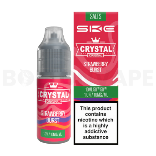 Strawberry Burst SKE CRYSTAL NIC SALTS E-liquid