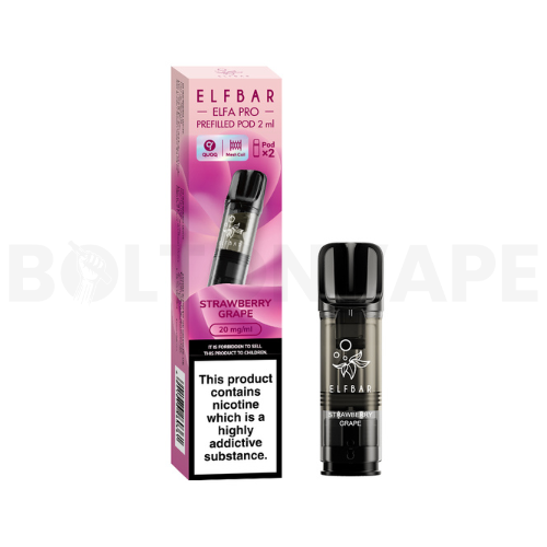 Elfbar Elfa Pro Pods Strawberry Grape Prefilled 