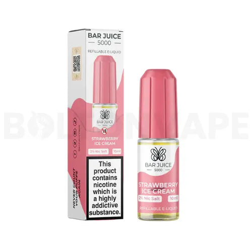 Strawberry Ice cream Bar Juice 5000 Nic Salt e-liquids