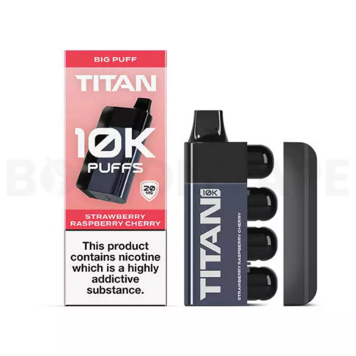 Strawberry Raspberry Cherry Titan 10K Disposable Vape