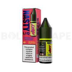 Strawberry Raspberry 10ml Nic Salt E-Liquid By Nasty Liq