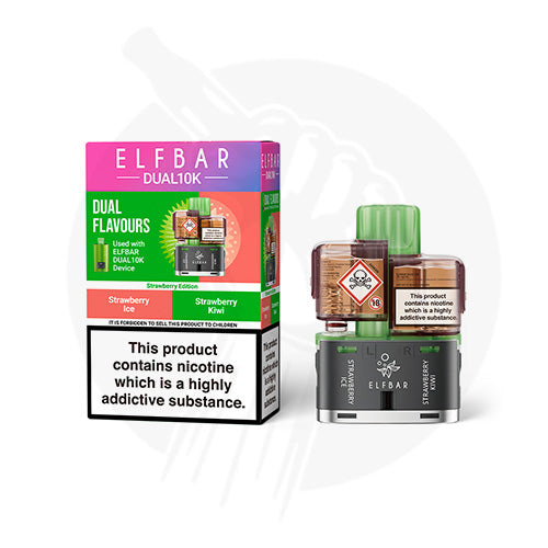 Strawberry Edition Elf Bar Dual 10k Refill Pack