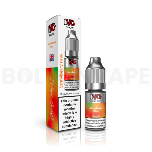 Strawberry Kiwi 10ml Nic Salt E-Liquid By IVG