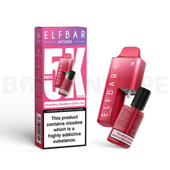 Strawberry Raspberry Cherry Ice Elfbar Af5000 Disposable Vape