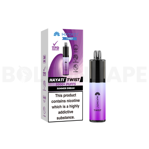 Hayati Twist 5000 Puffs Disposable Vape Pod Kit