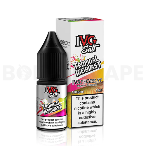 Tropical Ice Blast 10ml Nicotine E-Liquid by IVG