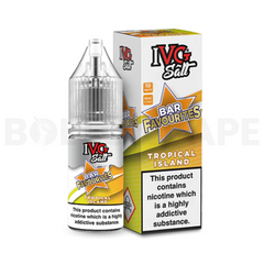 Tropical Island 10ml Nic Salt E-Liquid by IVG Bar Favourites