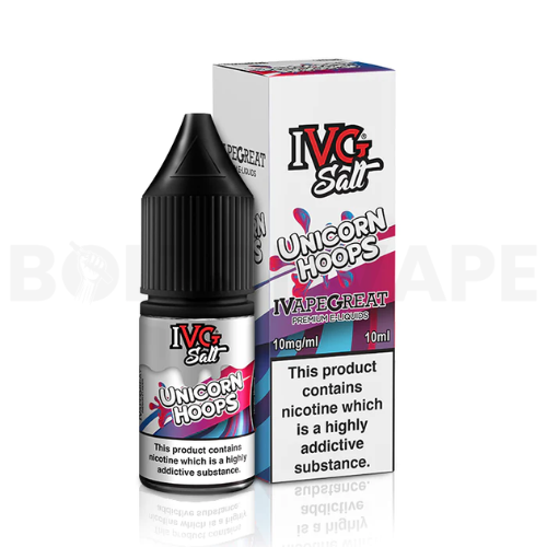 Unicorn Hoops 10ml Nicotine E-Liquid by IVG