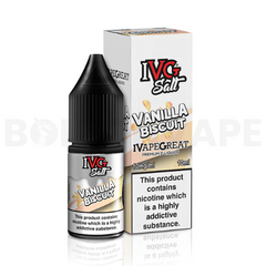 Vanilla Biscuit 10ml Nicotine E-Liquid by IVG