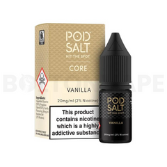 Vanilla 10ml Nic Salt E-Liquid by Core Pod Salt