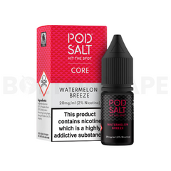 Watermelon Breeze 10ml Nic Salt E-Liquid by Core Pod Salt