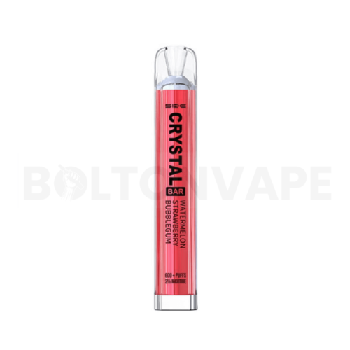 Watermelon Strawberry Bubblegum SKE Crystal Bar Disposable Vape