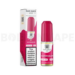 Watermelon 10ml Nic Salt E-Liquid by Bar Juice 5000