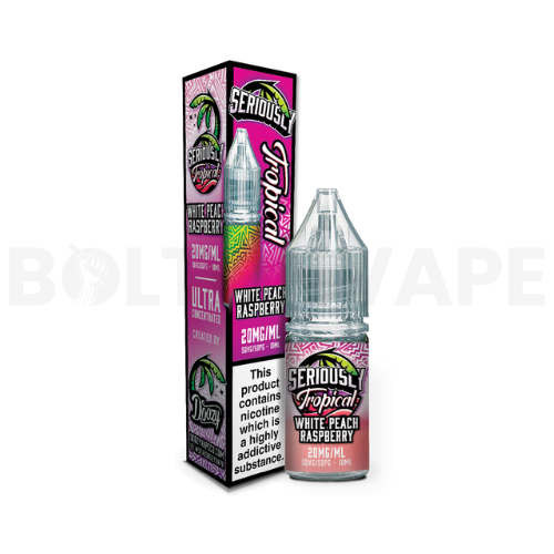 Seriously Tropical White Peach Raspberry Nic Salt E-liquid