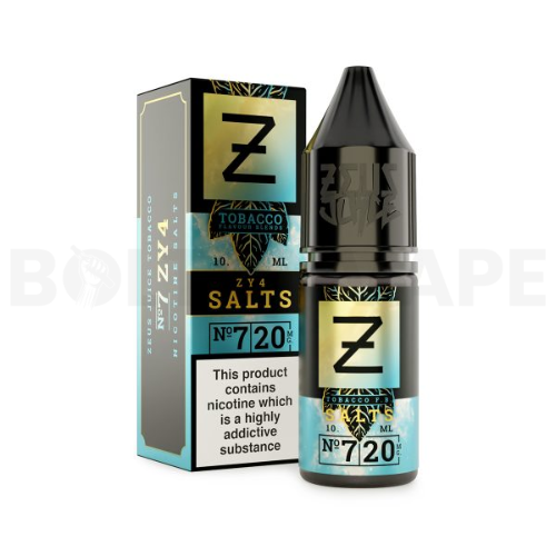 Zy4 Salts 10ml Nic Salt E-Liquid by Zeus Juice