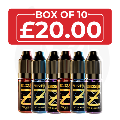 Zeus Juice 50/50 Vape Juice - Box of 10