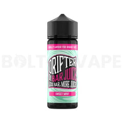 Sweet Mint 100ml Shortfill E-Liquid By Drifter Bar Juice