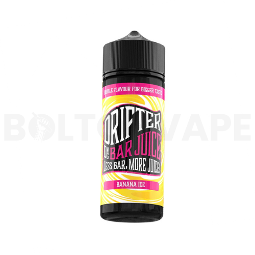 Banana Ice 100ml Shortfill E-Liquid By Drifter Bar Juice