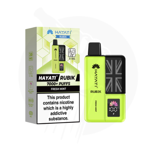 Hayati Rubik 7000 Puffs Prefilled Pod Kit