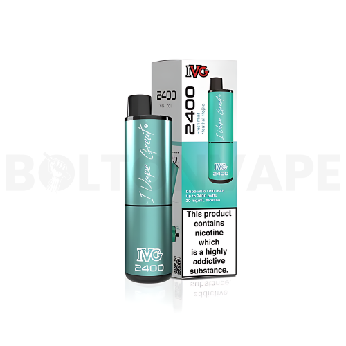 Fresh Mint Menthol Mojito IVG 2400 Disposable Vape