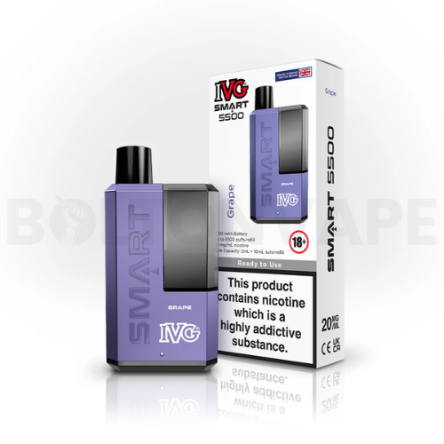 Grape IVG Smart 5500 Disposable Vape Kit