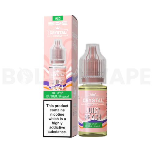Juicy Peach SKE Crystal Vape Juice