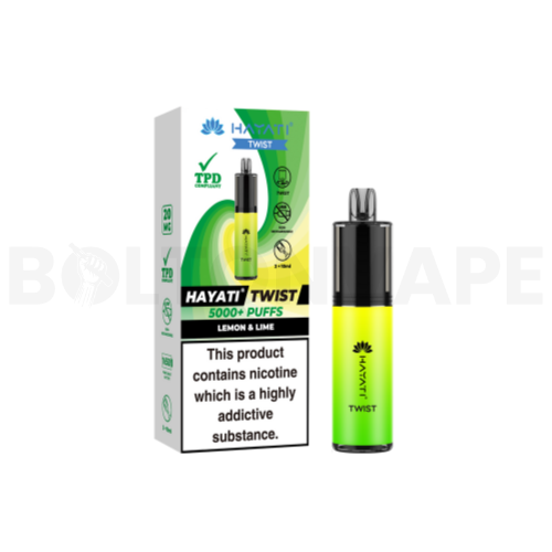 Hayati Twist 5000 Puffs Disposable Vape Pod Kit