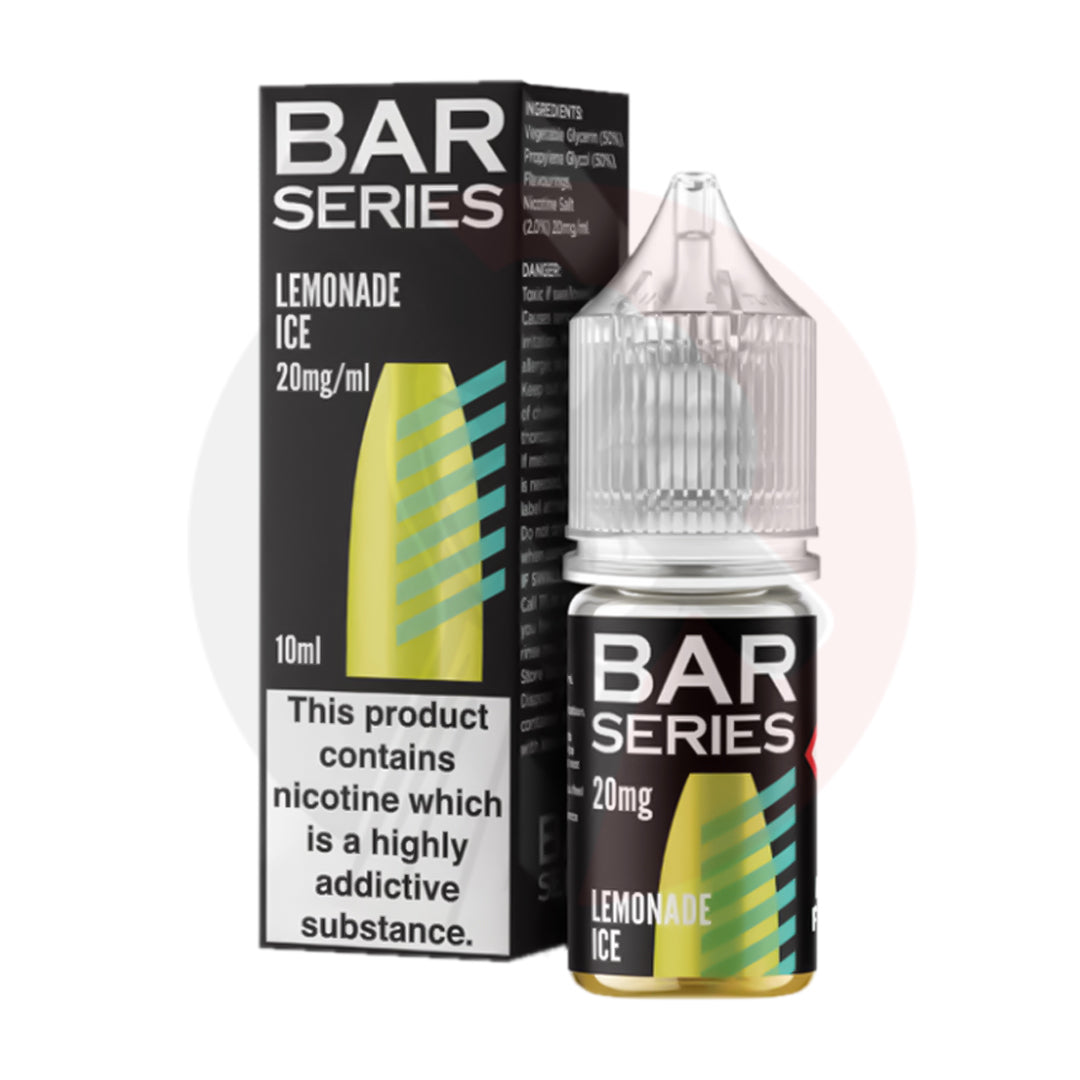 Lemonade Ice 10ml Nic Salt E-liquid by Bar Series