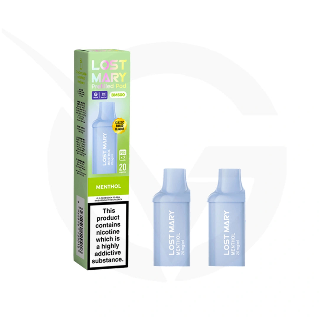 Menthol Lost Mary BM600 Prefilled Pods