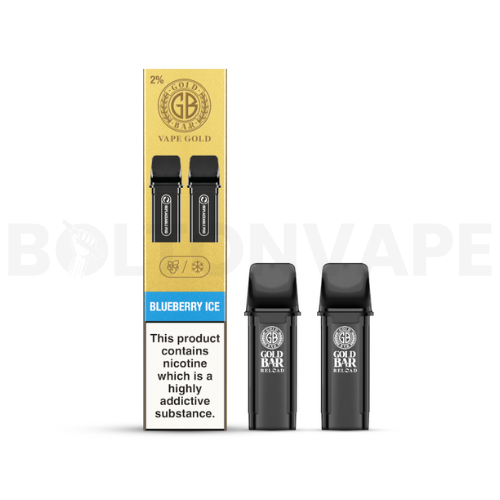 Blueberry Ice Gold Bar Reload Prefilled Pods