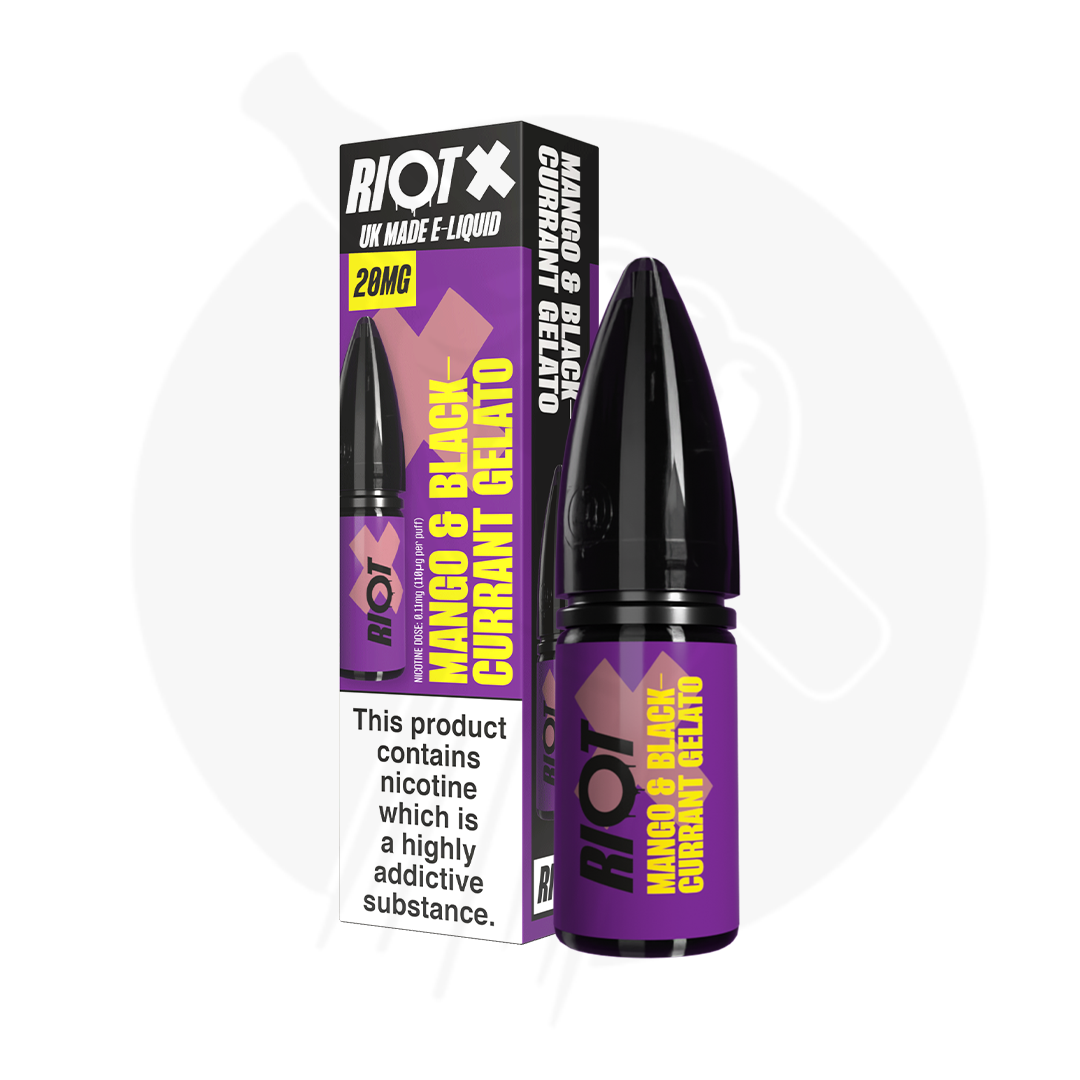 Riot X 10ml Nic Salt Vape Juice - Box of 10