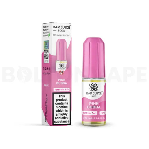 Pink Bubba Bar Juice 5000 Nic Salt e-liquid