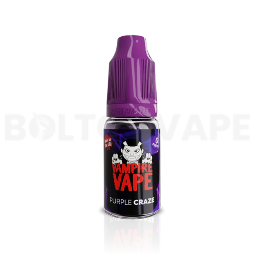 Purple Craze 10ml E-Liquid By Vampire Vape