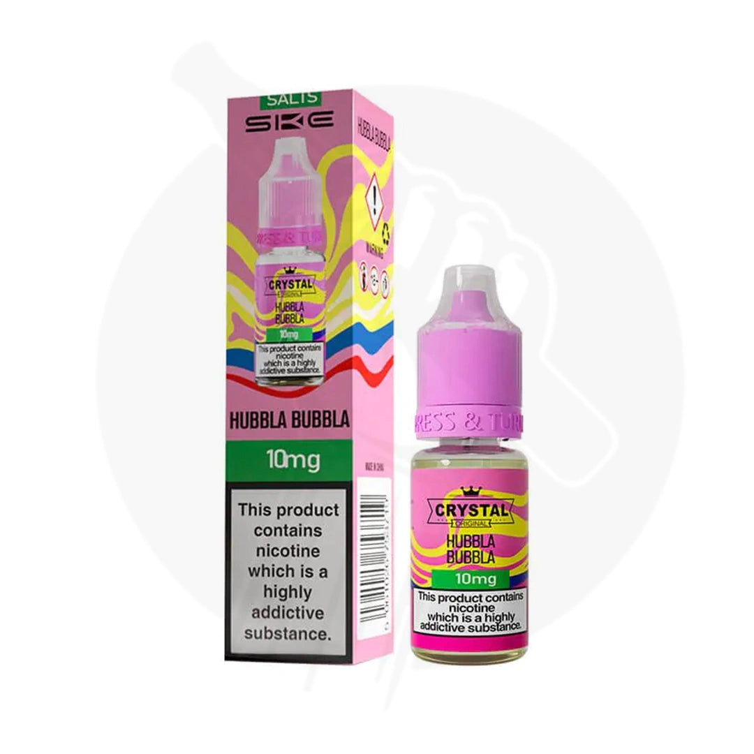 Hubbla Bubbla Nic Salt E Liquid 10ml by SKE Crystal