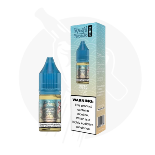 Triple Berry 10ml Nic Salt E-Liquid By R and M Tornado 7000