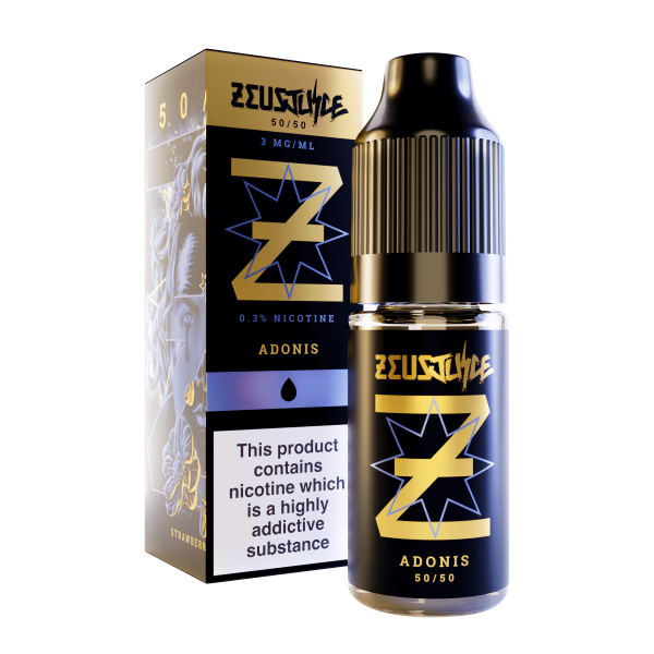 Adonis 10ml 50/50 E-liquid by Zeus Juice