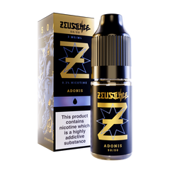 Adonis 10ml 50/50 E-liquid by Zeus Juice