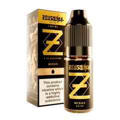 Midas 10ml 50/50 E-liquid by Zeus Juice