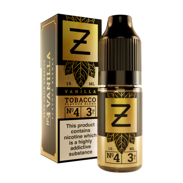 Vanilla Tobacco 10ml 50/50 E-liquid by Zeus Juice