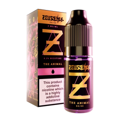 The Animal 10ml 50/50 E-liquid by Zeus Juice