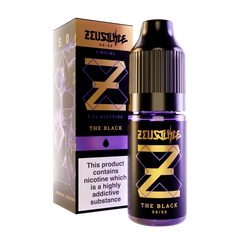 The Black 10ml 50/50 E-liquid by Zeus Juice