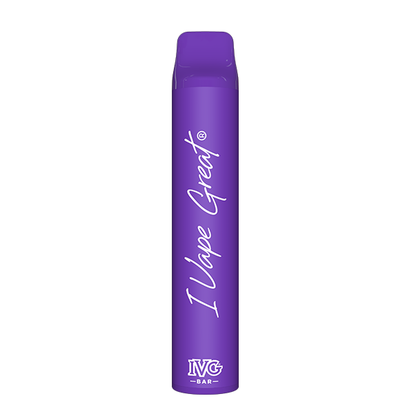 IVG Bar Alo Grape Ice Disposable Vape